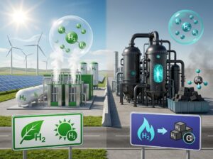 Green Hydrogen Technology vs Turquoise Hydrogen: Key Differences