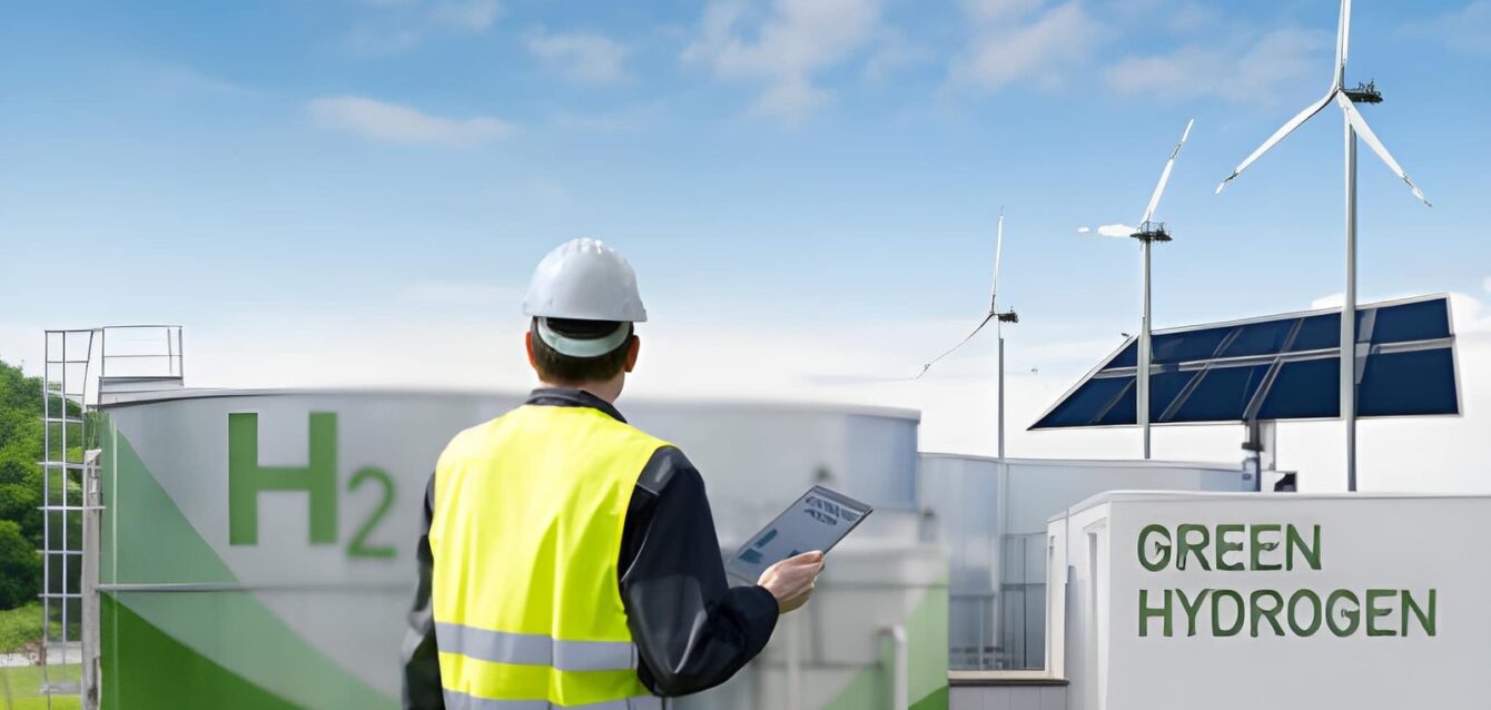 green hydrogen production plant